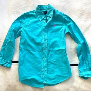 Girl’s Ralph Lauren Button Down - S